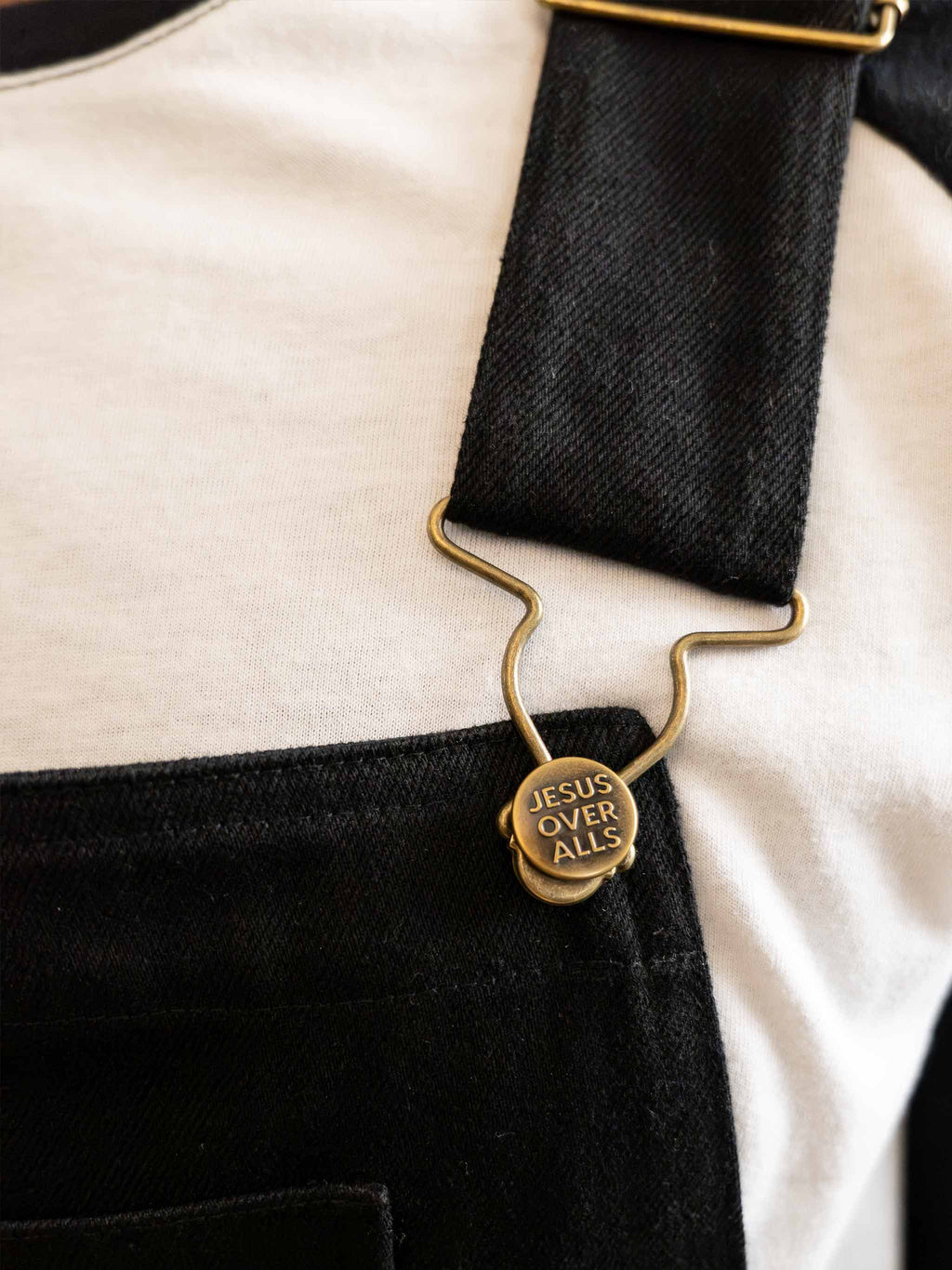 "The Logos" Men's Black Overall