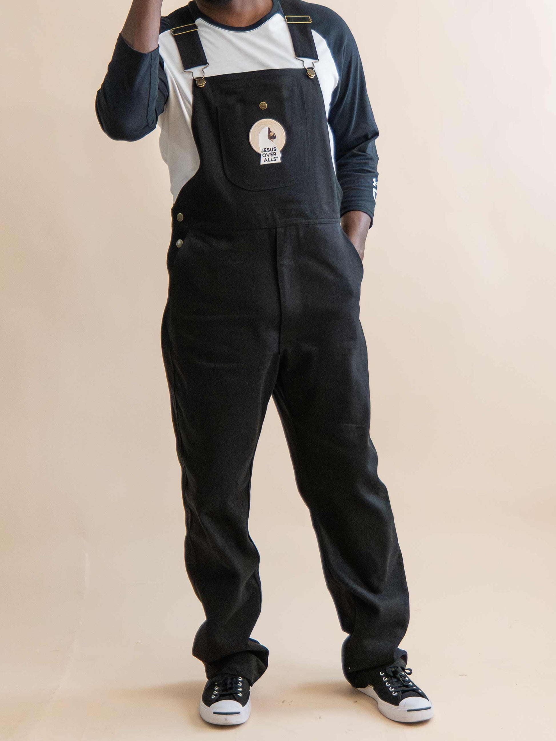 "The Logos" Men's Black Overall