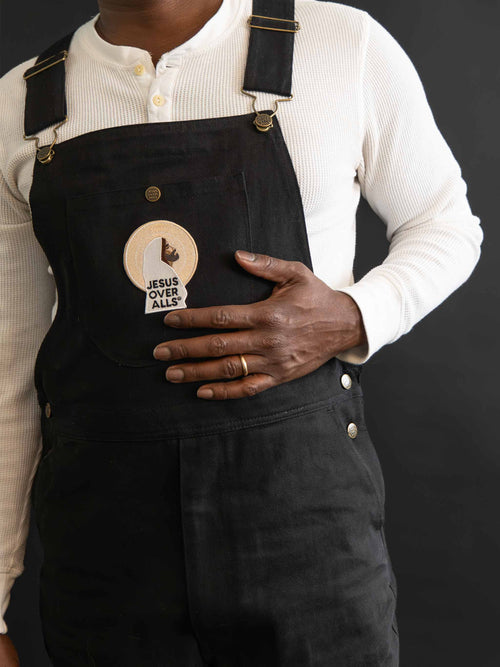 "The Logos" Men's Black Overall