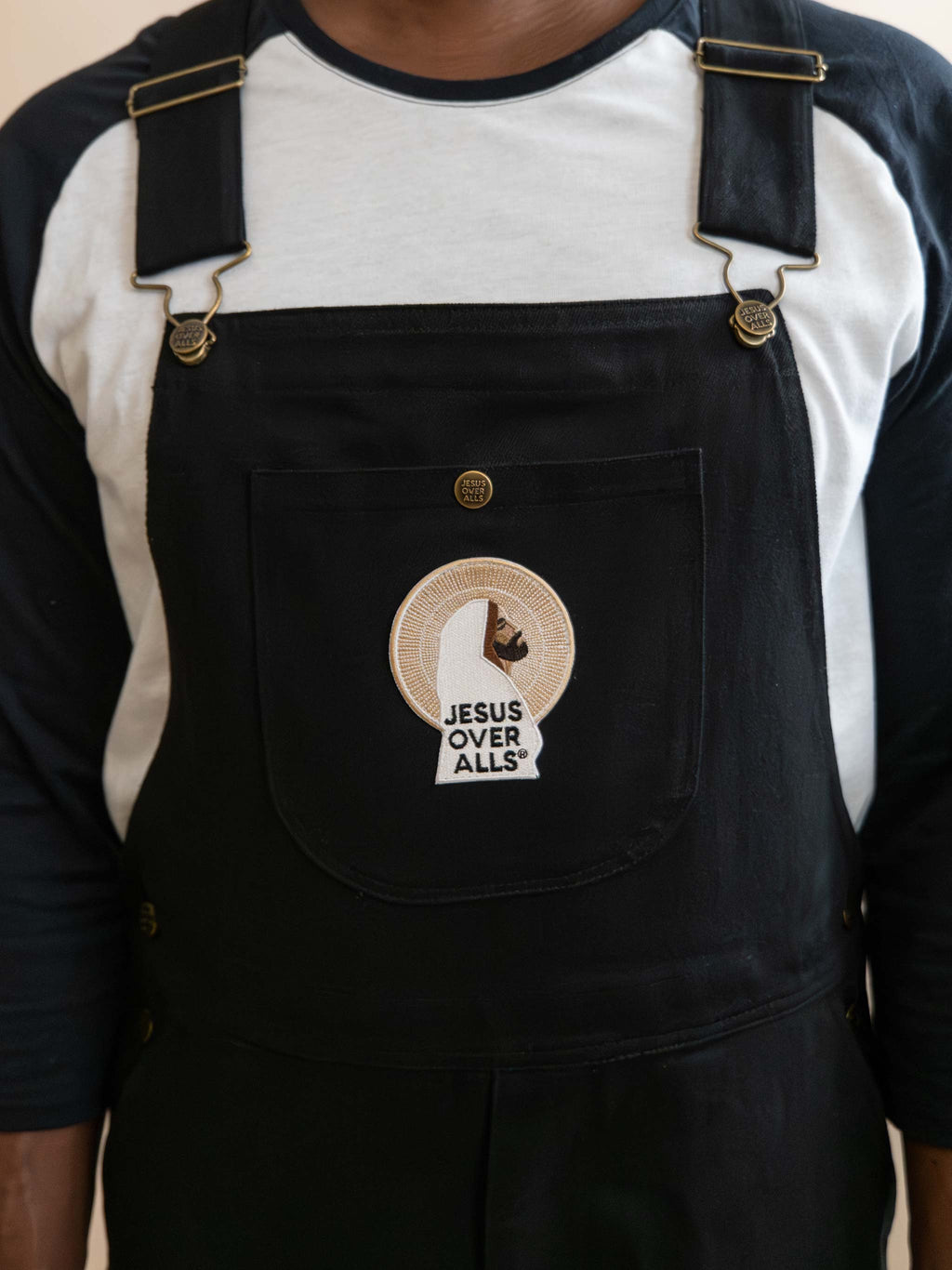 "The Logos" Men's Black Overall