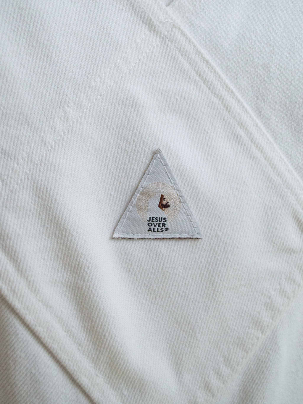 "The Logos" Men's  White Overall