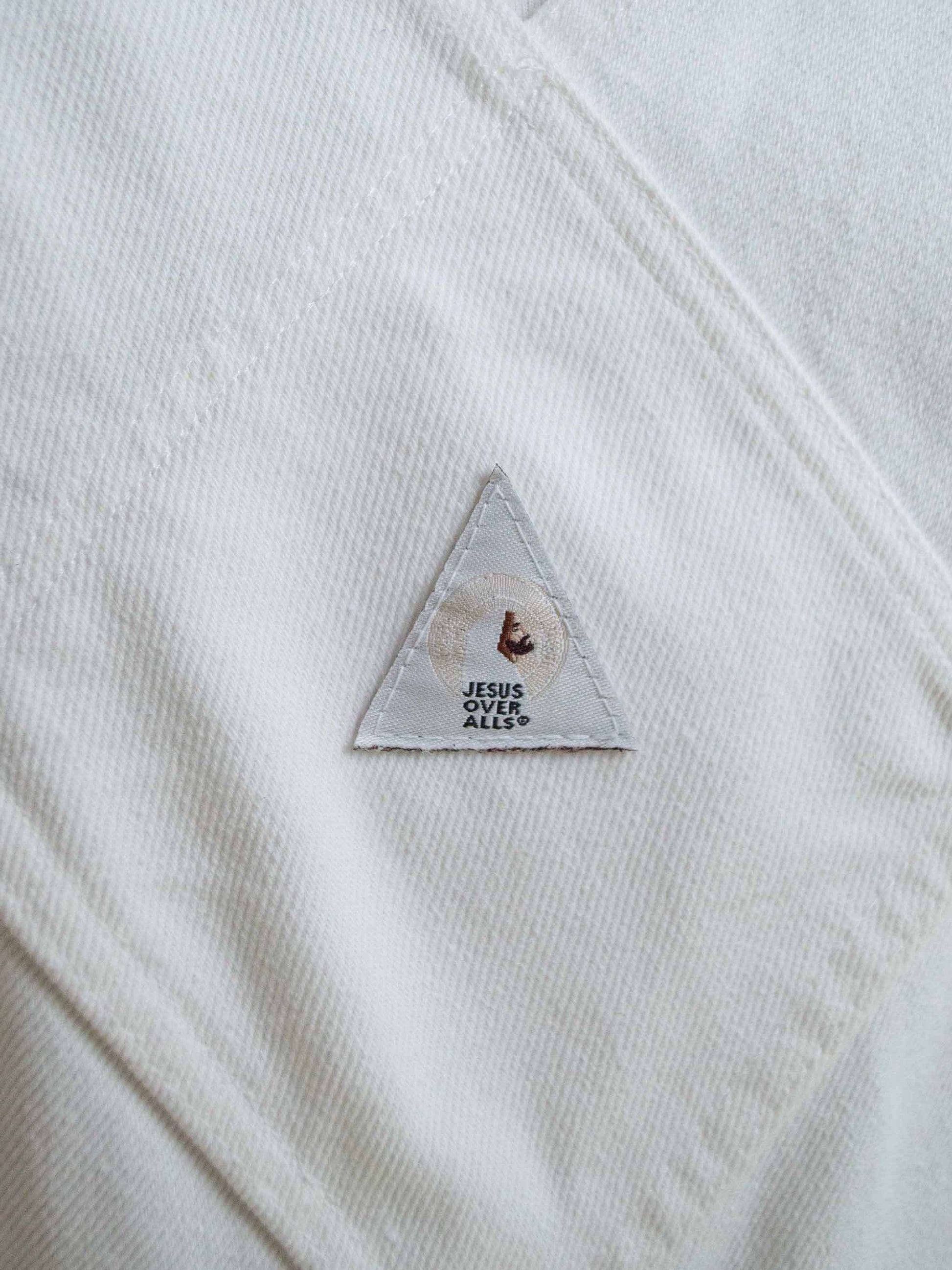 "The Logos" Men's  White Overall