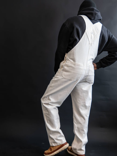 "The Logos" Men's  White Overall